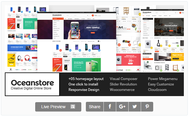 OceanStore - Multipurpose Responsive WooCommerce Theme