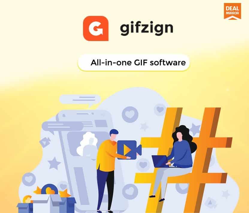 Gifzign Lifetime Deal | Best gif maker tool | [For Lifetime]