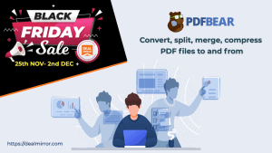 PdfBear Lifetime Deal Black Friday Feature Image