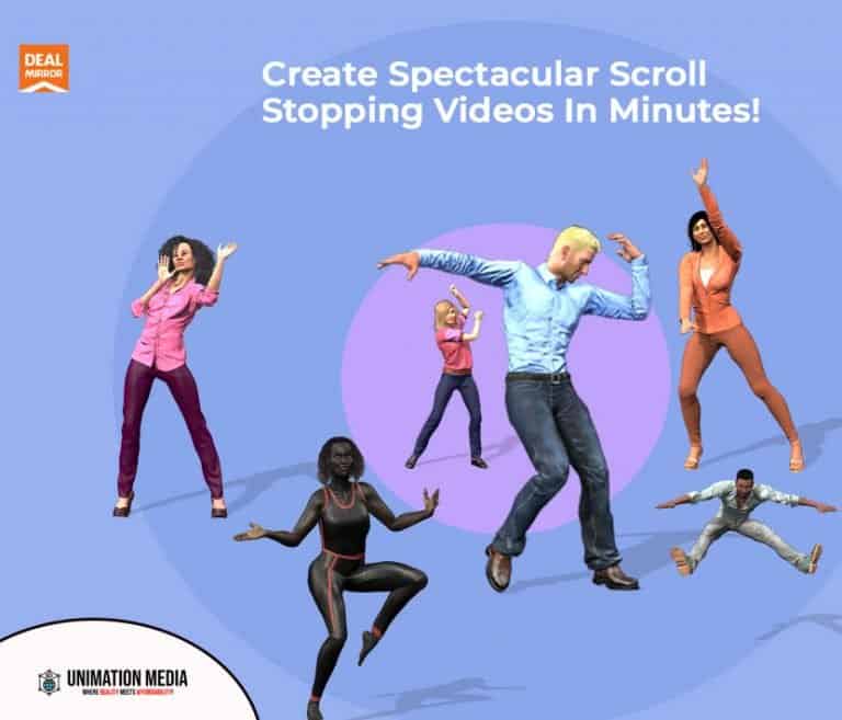 Unimation Media : A Scroll Stopping Dancing pack