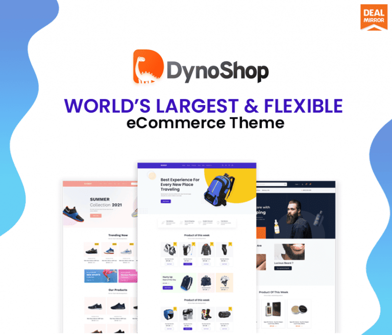 DynoShop : WooCommerce Themes For ECommerce (Business)