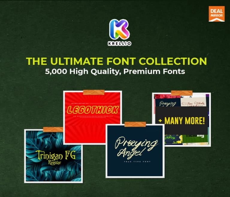 Krellio : The Ultimate Font Collection