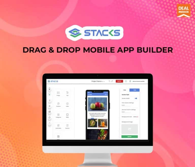 Stacks : Drag & Drop Mobile App Builder