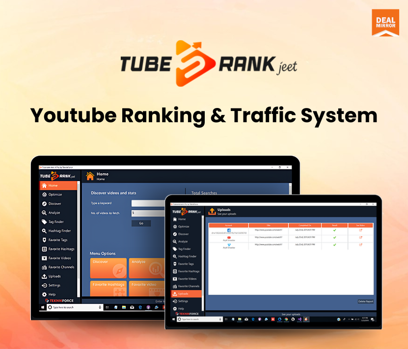 Tuberank Jeet : Best YouTube Ranking & Optimization Software