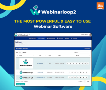 Webinarloop : The Most Powerful & Easy To Use Webinar Software