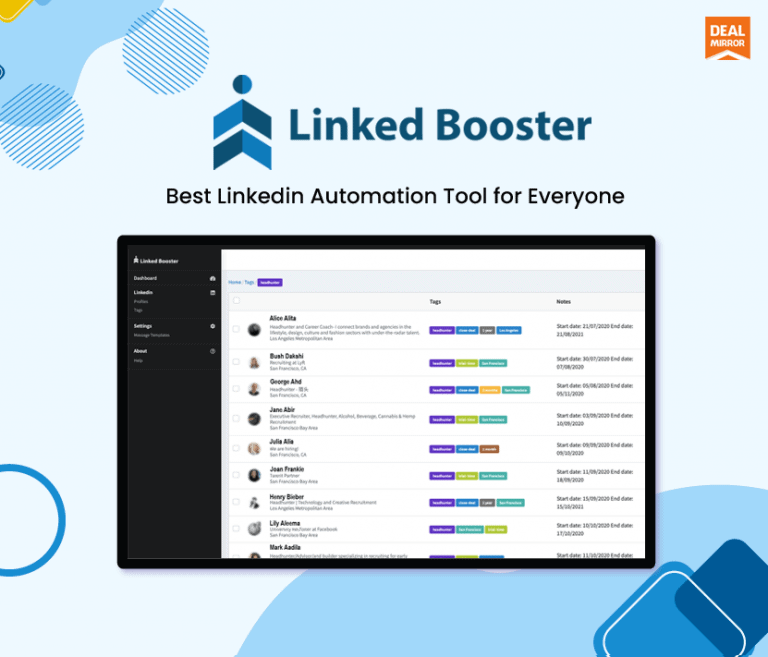 Linked_Booster : LinkedIn Automation Tool
