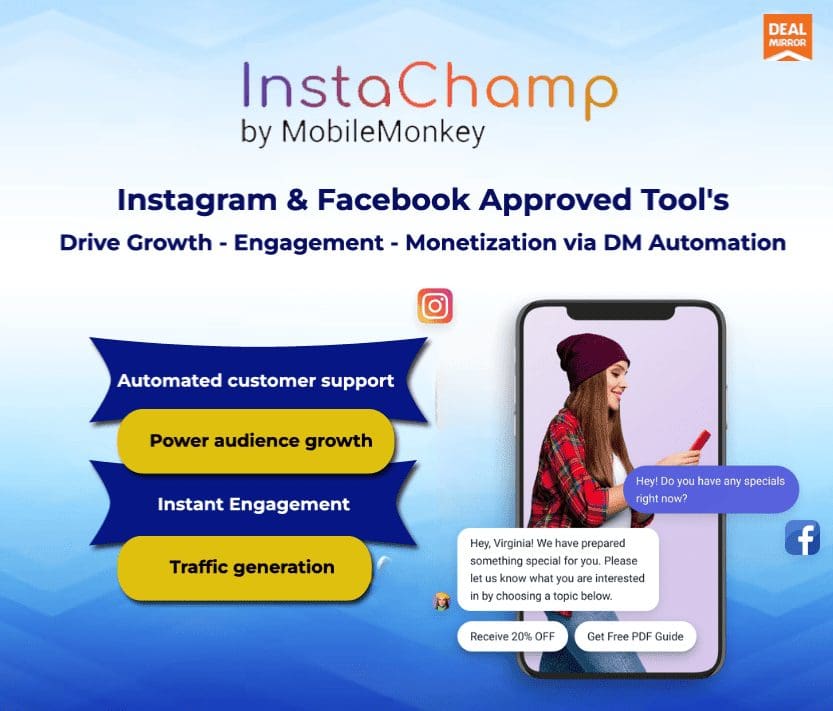 InstaChamp : Instagram-approved Growth & Automation Tools (Agency)