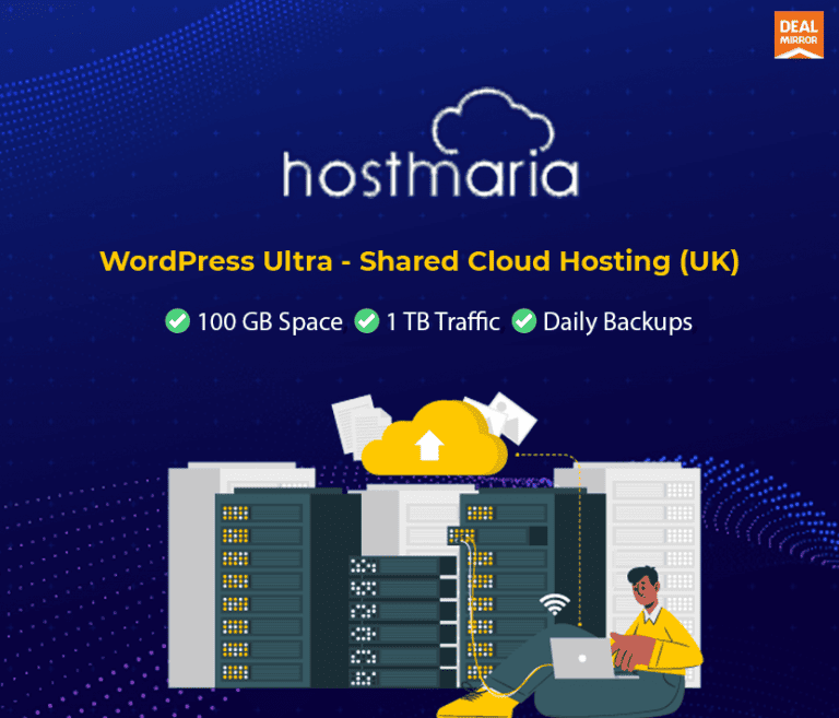 HostMaria – WordPress Ultra – Shared Cloud Hosting (UK) (1-Year)