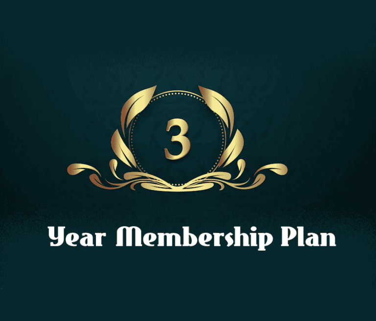 3 Year Membership Plan