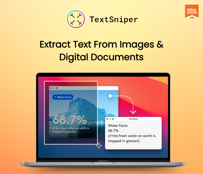 TextSniper : Extract text from images & other digital documents in seconds