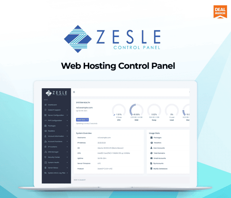 ZesleCP : Web Hosting Control Panel