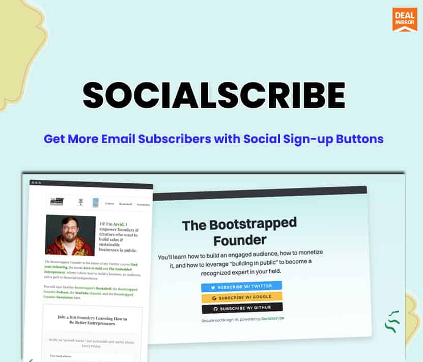 Socialscribe : Creates Social Opt-in Buttons