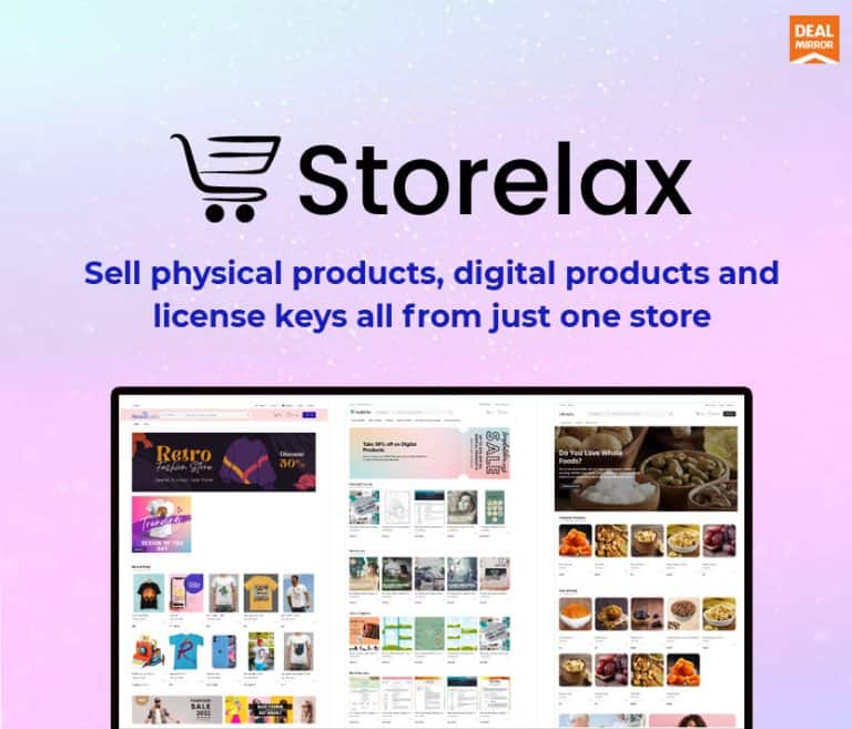 Storelax : Create your online store