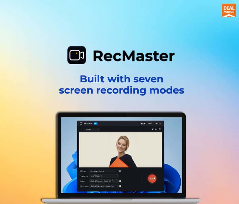 RecMaster Lifetime Deal : A Screen Recording Tool