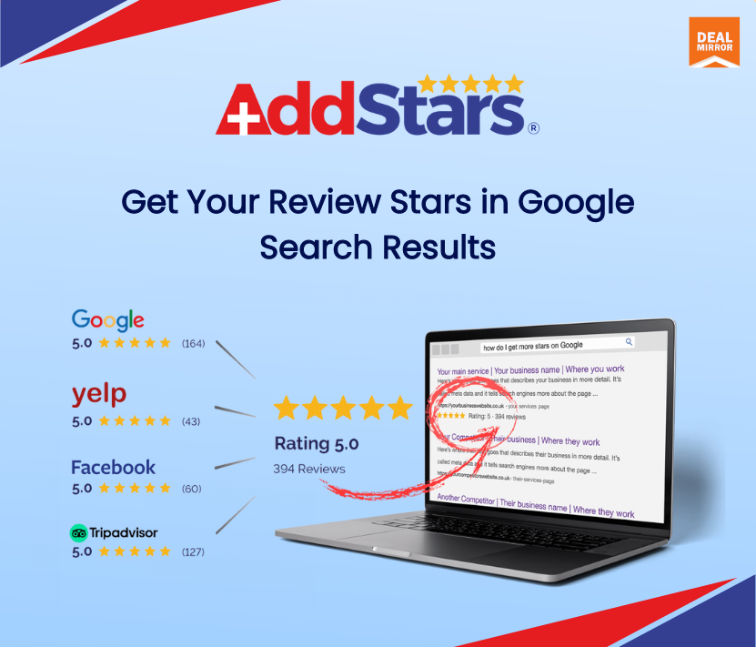 AddStars : Display your reviews on Google’s Organic Search results