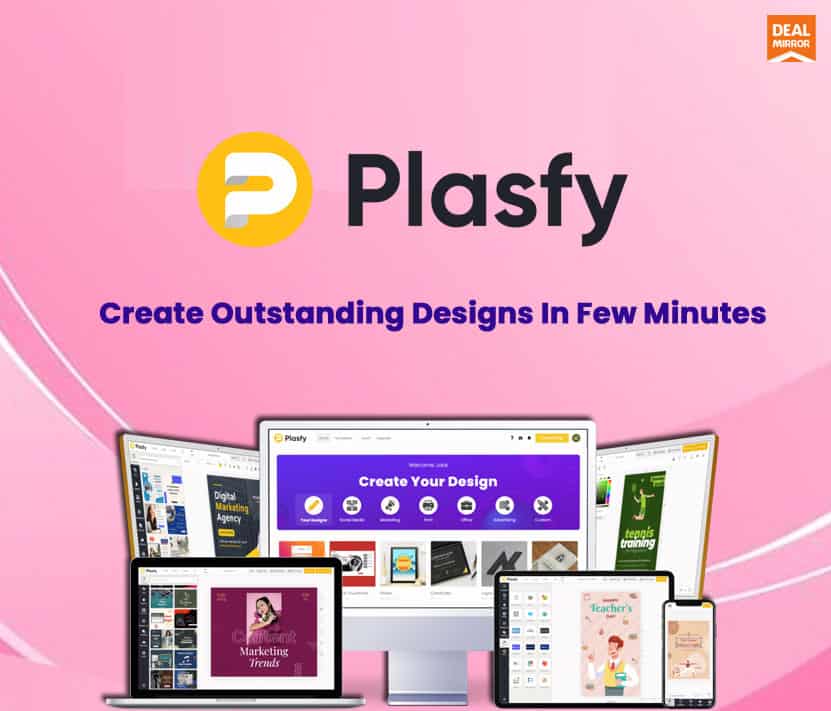 Plasfy Lifetime Deal :- All-In-One Professional Graphic And Designing Tool