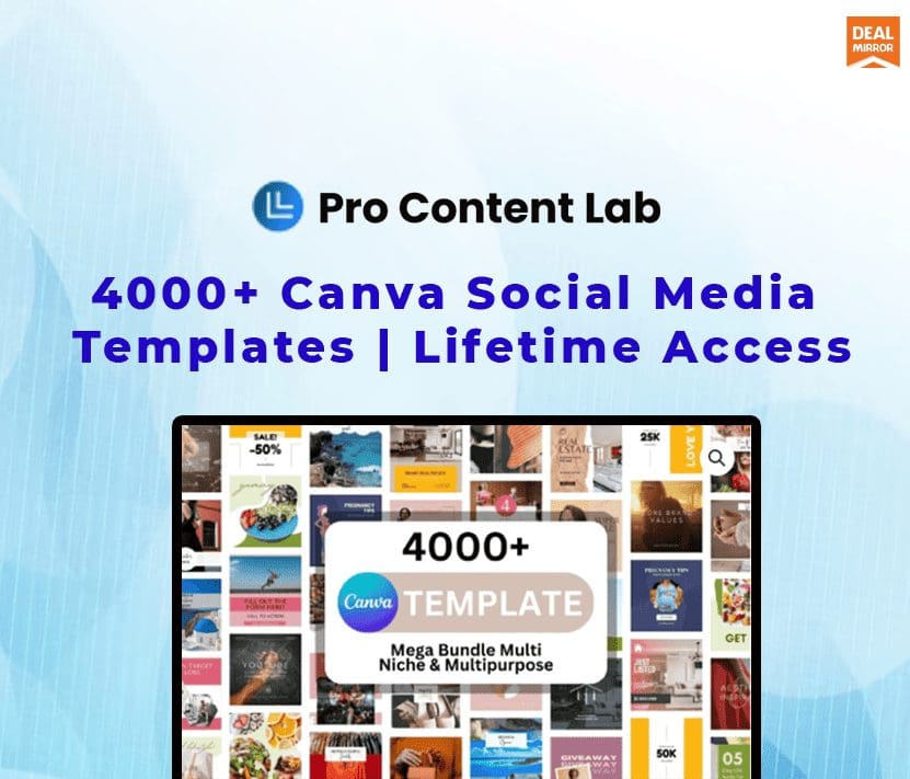 Pro Content Lab : 4000+ Canva Social Media Template