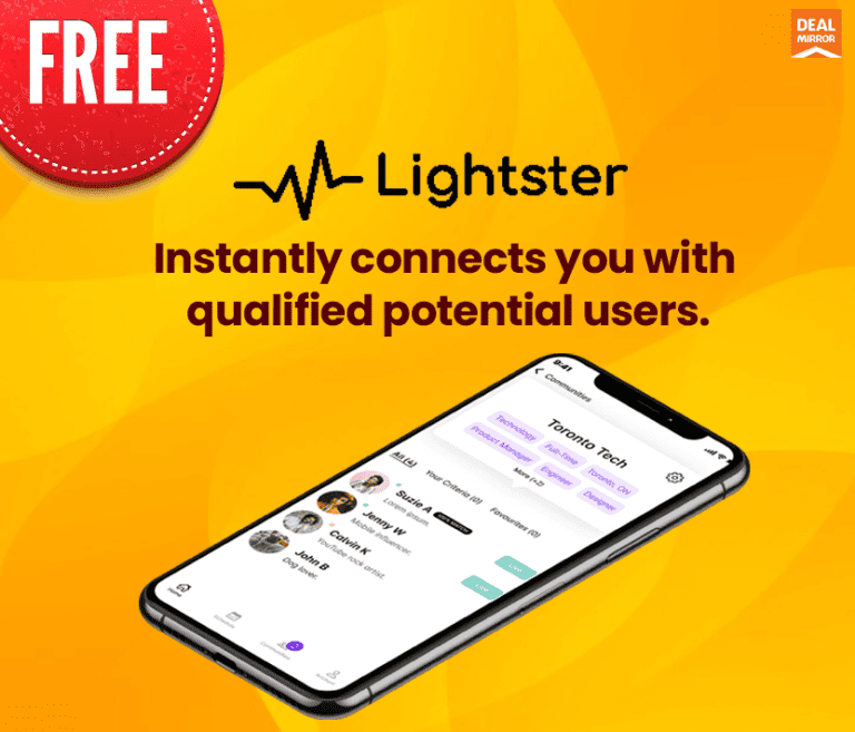 Lightster Free Deal : Co-Create The Best Products