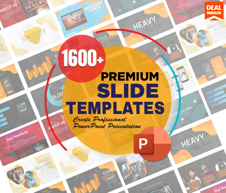 1600+ Premium Slide Templates Bundle