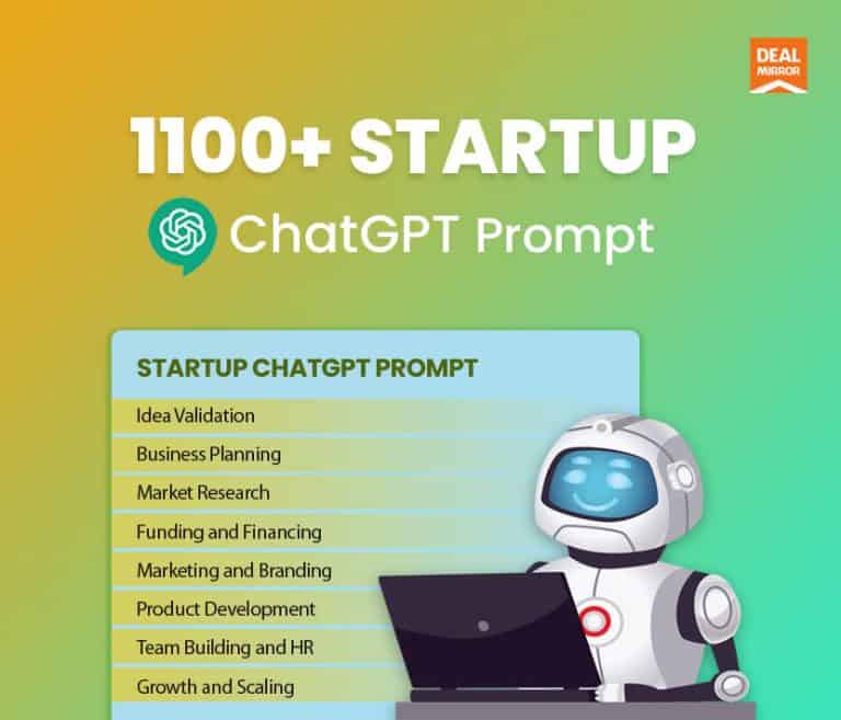1100+ Startup ChatGPT Prompt