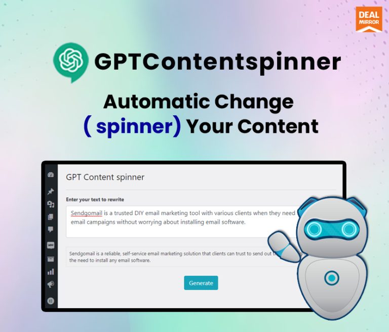 GPTContentspinner Lifetime Deal