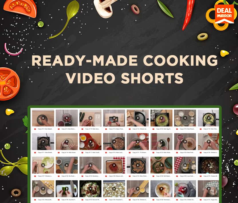 365+ Ready-Made Cooking Video Shorts