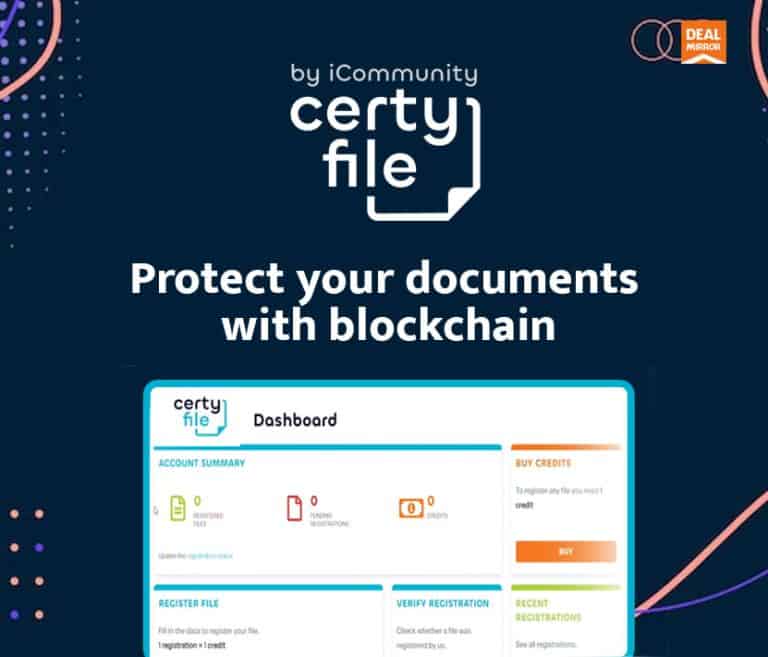 Certyfile : Protect your documents with blockchain