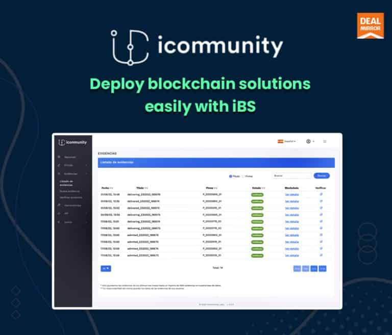 iCommunity Labs : Deploy Blockchain solutions easily with iBS