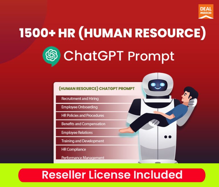 1500+ HR (Human Resource) ChatGPT Prompt