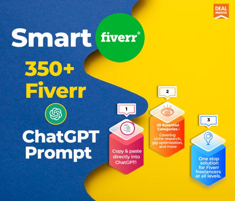 Smart Fiverr : 350+ Fiverr ChatGPT Prompt