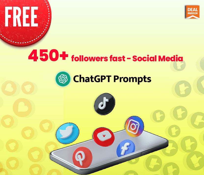 Free Followers fast- Social Media ChatGPT Prompts