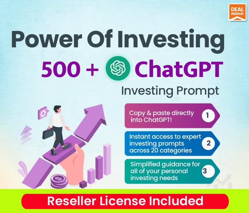 Power of Investing : 500+ ChatGPT Investing Prompts Reseller Plan
