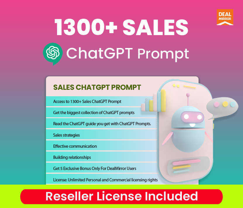 1300+ Sales ChatGPT Prompt