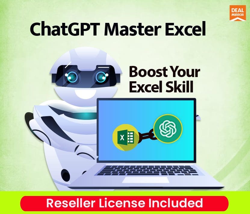 ChatGPT Master Excel : Boost Your Excel Skill (Reseller Plan)