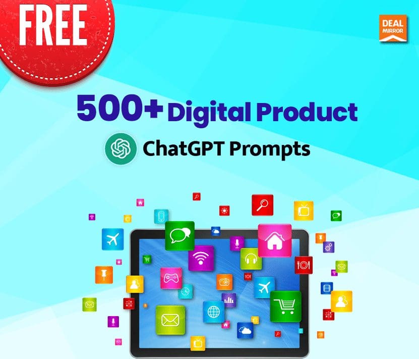 Free Digital Product ChatGPT Prompts