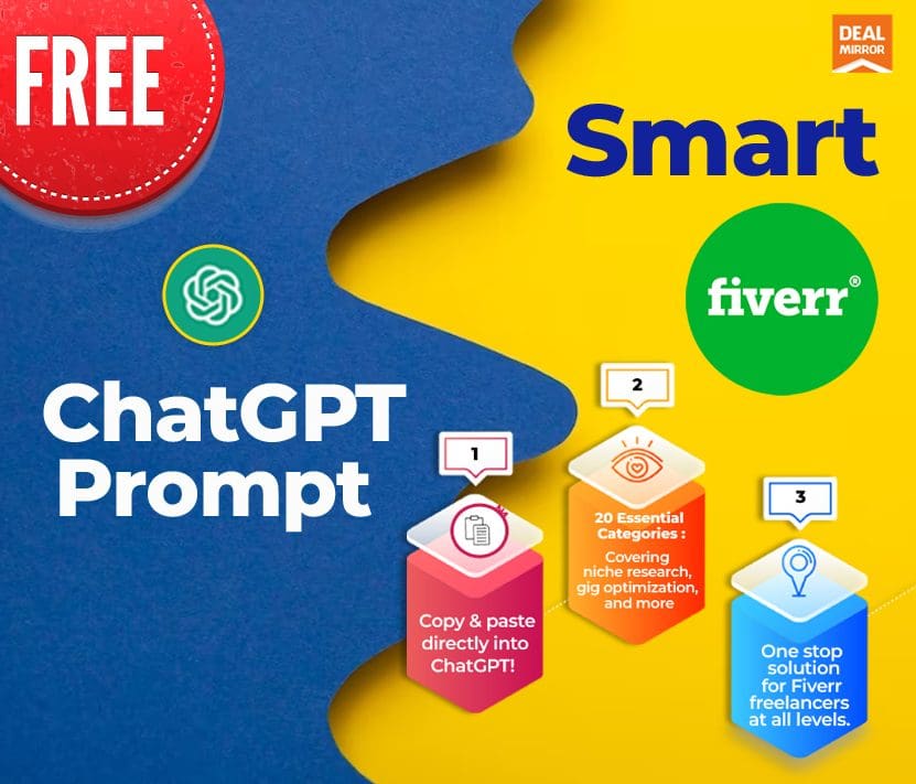 Free Smart Fiverr : 350+ Fiverr ChatGPT Prompt
