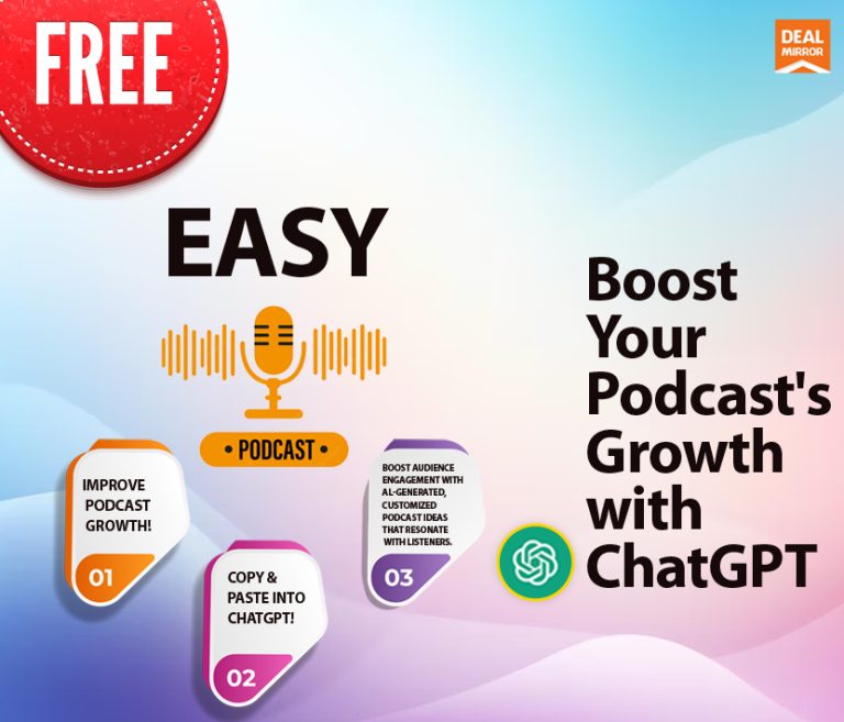 Free Easy Podcast- Boost Your Podcast’s Growth with ChatGPT