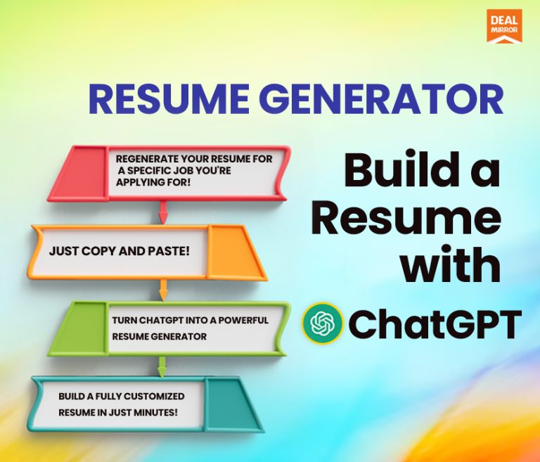 Resume Generator : Build a Resume with ChatGPT