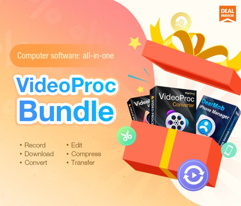 VideoProc_Bundle : Powerful Trio of Video Editing Tools