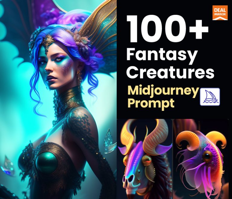 100+ Fantasy Creatures Midjourney Prompts