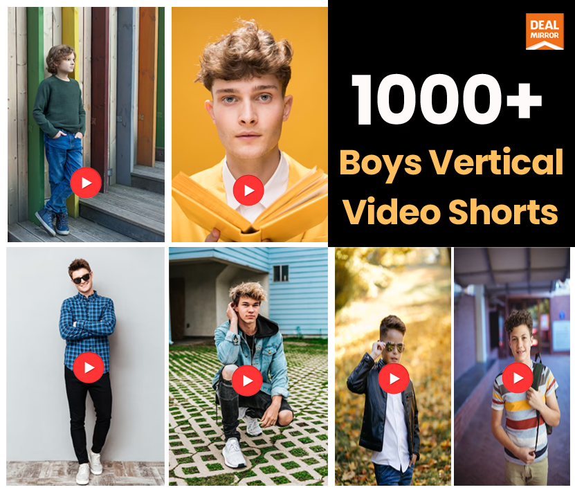 1000+ Boys Vertical Video Shorts