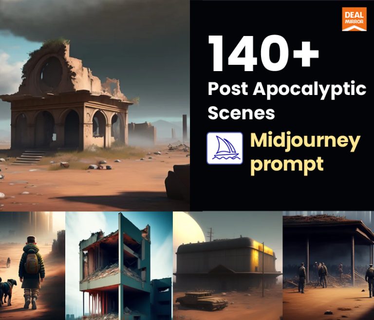 140+ Post-Apocalyptic Scenes Midjourney Prompts