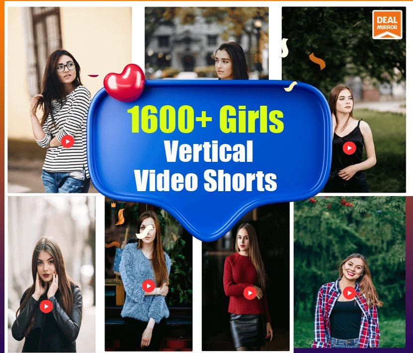 1600+ Girls Vertical Video Shorts Lifetime Deal