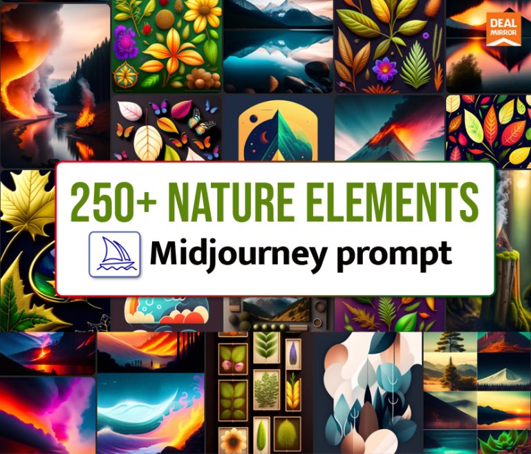 250+ Nature Elements Midjourney Prompts