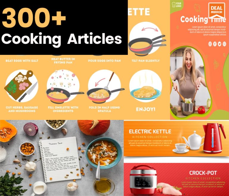 300 Cooking Articles