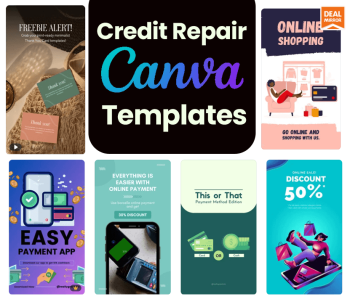 Credit Repair Canva Templates