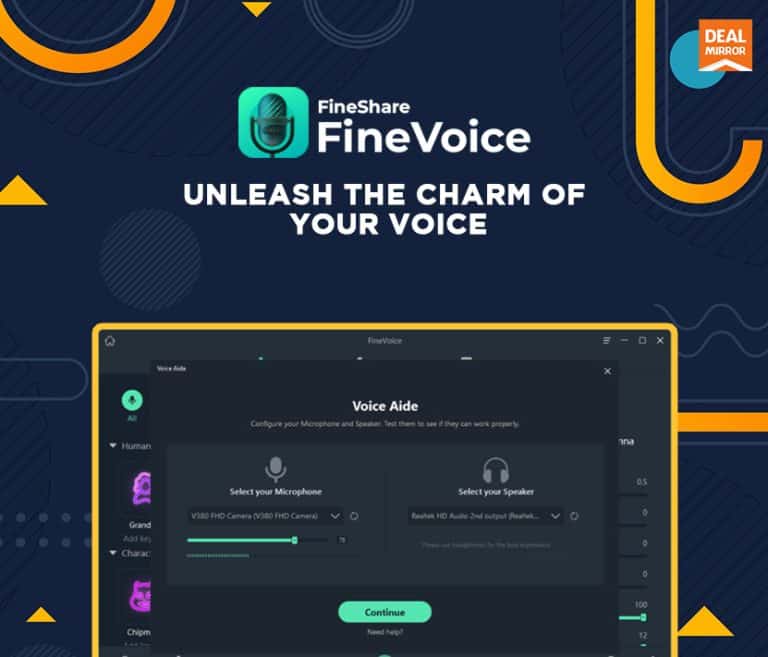 FineShare_FineVoice : AI Digital Voice Solution