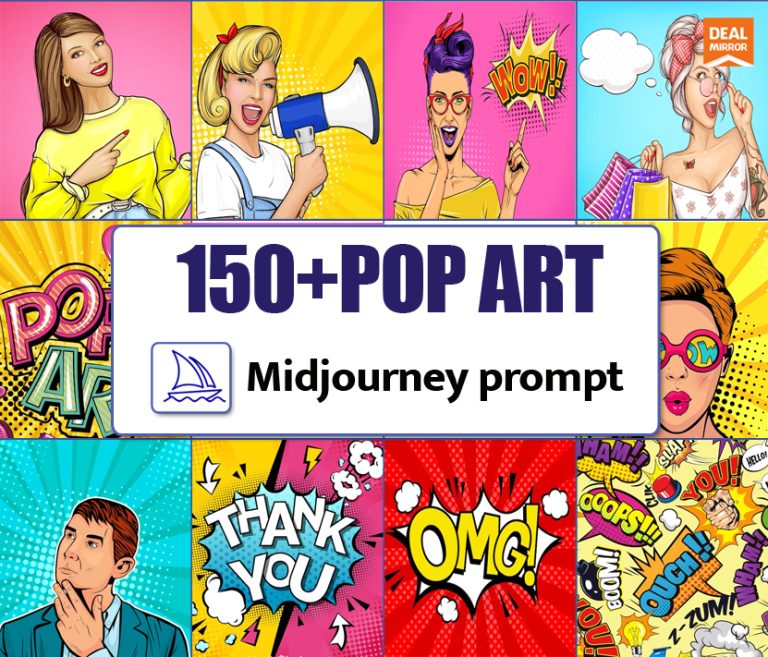 150+ Pop Arts Midjourney Prompts