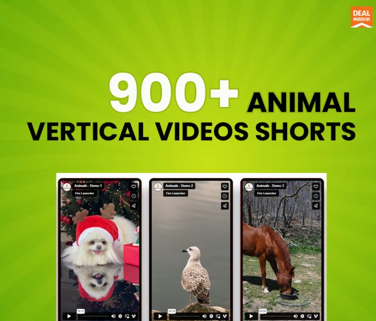 900 Animal Vertical Video Shorts