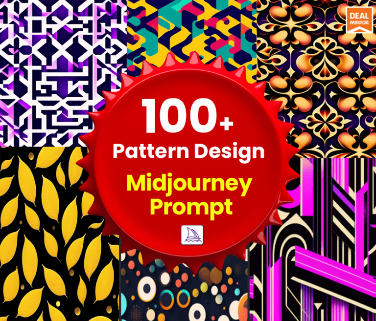 100+ Pattern Design Midjourney Prompt (Tier-2)
